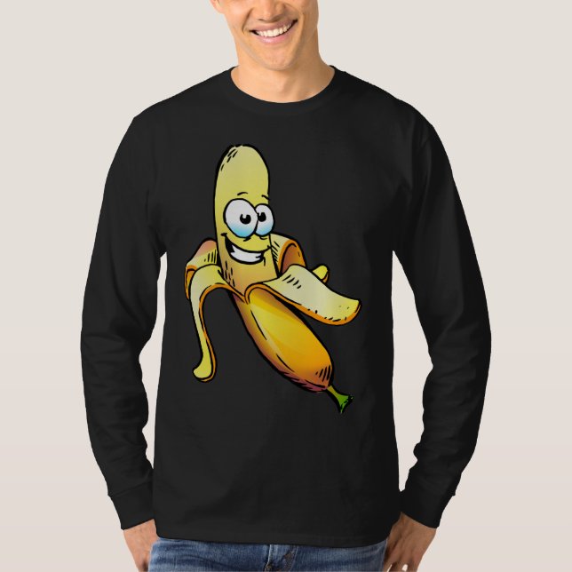 Camiseta Engraçado Banana Costume (Frente)