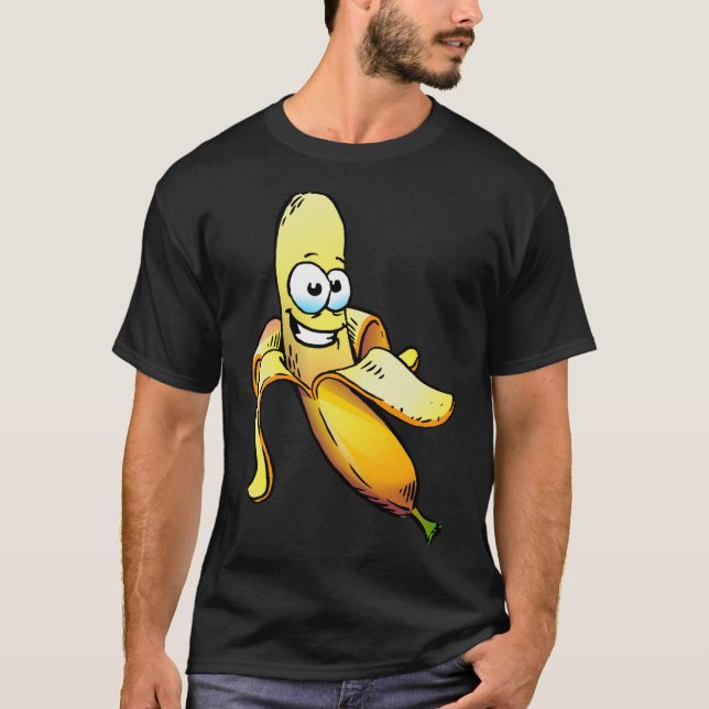 Camiseta Engraçado Banana Costume (Frente)