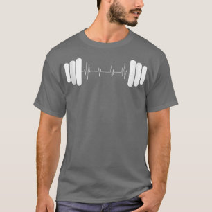 Camiseta Engraçado Barbell Weising Homens Mulheres Legal Bo
