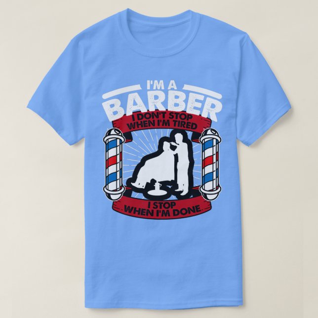 Camiseta Engraçado Barber Gift Clássico TSirt (Frente do Design)