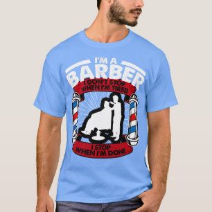 Camiseta Engraçado Barber Gift Clássico TSirt