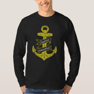 Camiseta Engraçado Barco de navegação Marinheiro Capitão In