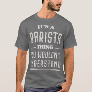 Camiseta Engraçado Barista 2