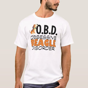 Camiseta Engraçado Beagle Obcecado
