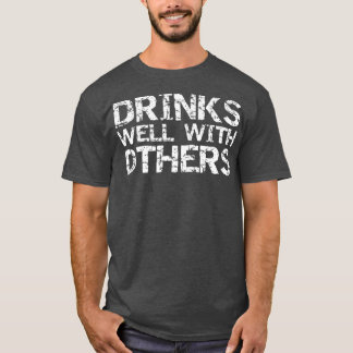 Camiseta Engraçado Bebendo De Álcool Citação Festas Bebem B