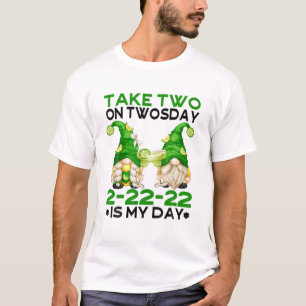 Camiseta Engraçado Bebendo Margarita Gnome Para Festa Em T