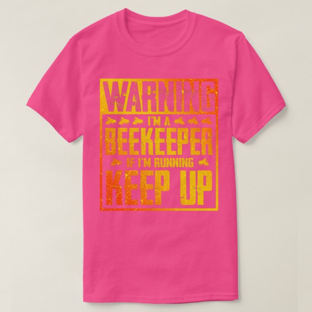 Camiseta Engraçado Beekeeper (Frente do Design)