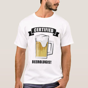 Camiseta Engraçado Beer Design