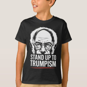 Camiseta Engraçado Bernie Sanders Senador Resistir Ao Trump