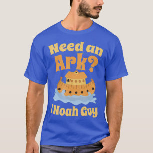 Camiseta Engraçado Bíblia Cristã Noah Ark Pun Gift Humor