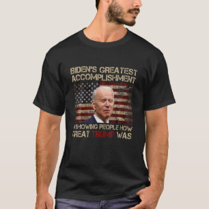 Camiseta Engraçado Biden Maior Cumprimento