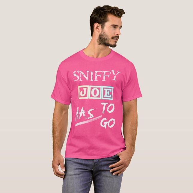 Camiseta Engraçado Biden Sniffy Joe Tem Que Ir Novamente (Frente Completa)