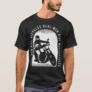 Camiseta Engraçado Biker Dizendo Por Um Fão De Moto 601