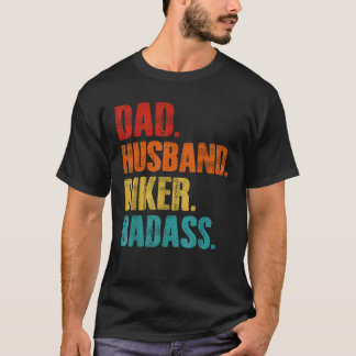 Camiseta Engraçado Biker, Pai De Motocicleta, Presente Da F