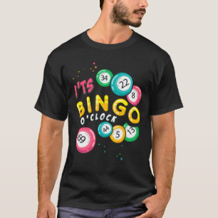 Camiseta Engraçado Bingo Player Gambler Humor