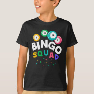Camiseta Engraçado Bingo Team Jogo Humor