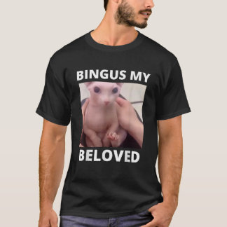 Camiseta Engraçado Bingus Meu Amado Sphinx Cat Bingus