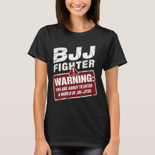 Camiseta Engraçado BJJ Jiu Jitsu Brasileiro Lutador de BJJ
