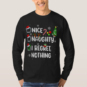 Camiseta Engraçado, Boa Noite, Eu Não Me Arrependo De Nada,