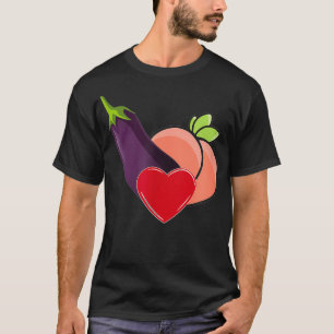Camiseta Engraçado Bobo Emoji Adora Pêssego Engraçado Hu