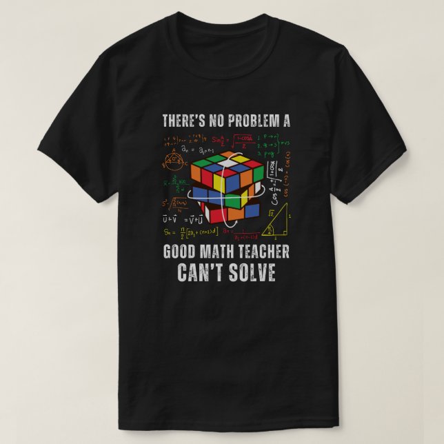 Camiseta Engraçado Bom Ensino de Matemática | Piada de mate (Frente do Design)