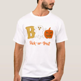 Camiseta Engraçado Boo Halloween