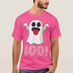 Camiseta Engraçado Boo Halloween Costume Assustador Skeleto