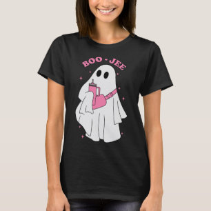 Camiseta Engraçado Boo-jee Ghost Halloween Boo Jee Ghost Sp