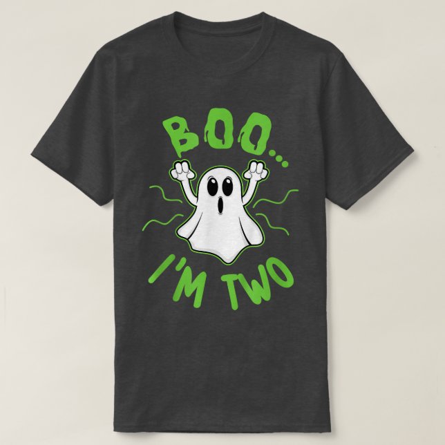 Camiseta Engraçado Boo, sou o Fantasma do Halloween (Frente do Design)