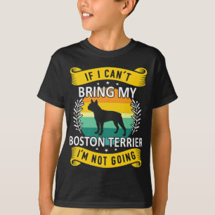 Camiseta Engraçado Boston Terrier Gift Para Pet Lover