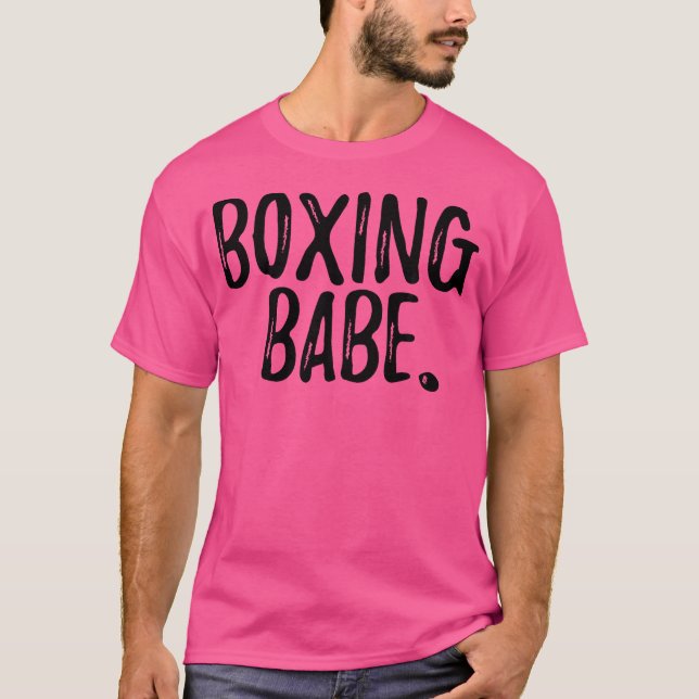 Camiseta Engraçado Boxer (Frente)