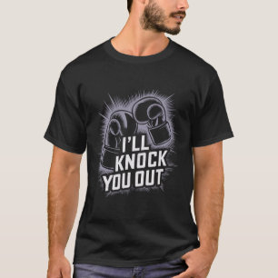 Camiseta Engraçado Boxer Você Tira Luvas Que Eu Vou Saber