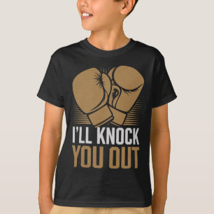 Camiseta Engraçado Boxer Você Tira Luvas Que Eu Vou Saber