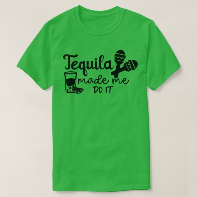 Camiseta Engraçado Bridesmaid Noiva Bachelorette Tequila Fe (Frente do Design)