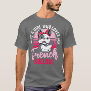 Camiseta Engraçado Bulldog Francês Amantes Dão-lhe 20