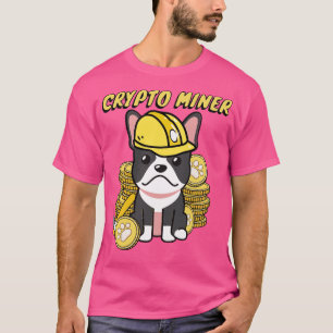 Camiseta Engraçado Bulldog Francês É Um Menino Cripto