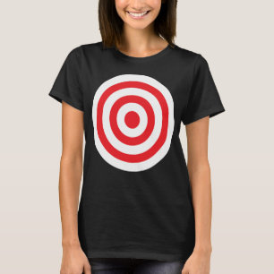 Camiseta Engraçado Bullseye Target Bulls Piada