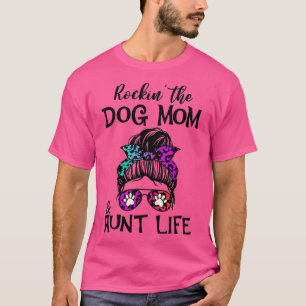 Camiseta Engraçado, Bun Rockin, O Cachorro Mãe E A Tia Vida