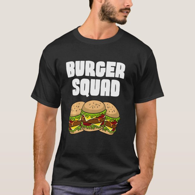 Camiseta Engraçado Burger Para Homens Mulheres Hamburger Ch (Frente)