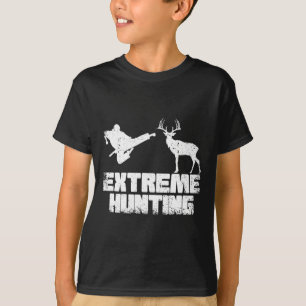 Camiseta Engraçado Caça Extreme Deer Karate Karate Martial