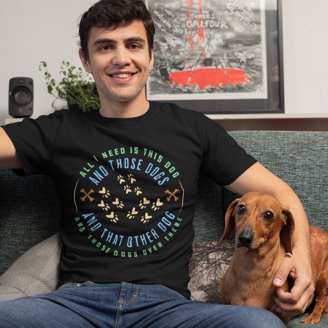 Camiseta Engraçado Cachorro (Criador carregado)