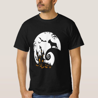 Camiseta Engraçado Cachorro Francês E Costume De Dia Das Lu
