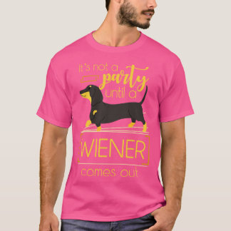 Camiseta Engraçado Cachshund com Cachorro