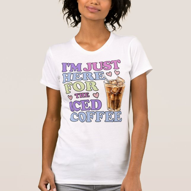 Camiseta Engraçado Café Lover Coffee Cotação T-Shirt (Frente)