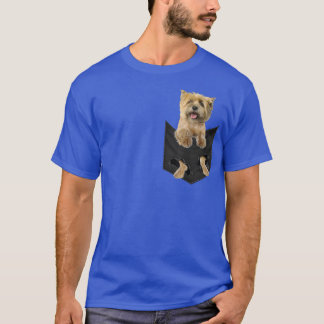 Camiseta Engraçado Cairn Terrier no seu bolso para o Cairn