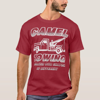 Camiseta Engraçado Camel De Condutor De Boas-Feiras