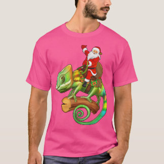 Camiseta Engraçado Cameleon Papais noeis do Lover Andando C