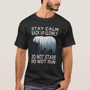 Camiseta Engraçado Caminhando A Natureza Prendendo Hiker E