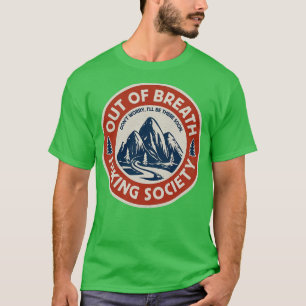 Camiseta Engraçado Caminhante Empresta Fora da Sociedade de
