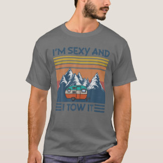 Camiseta Engraçado Camper, sou sexy e dou-lhe um clássico